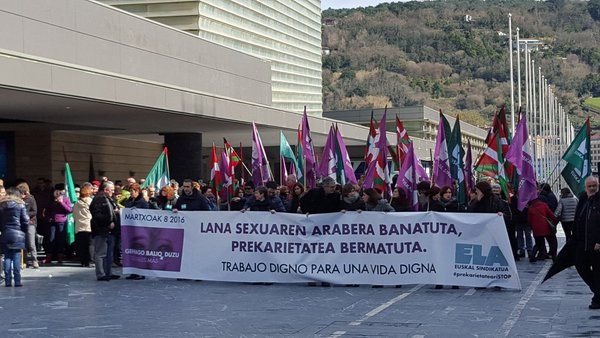 La división sexual del trabajo sella la precariedad