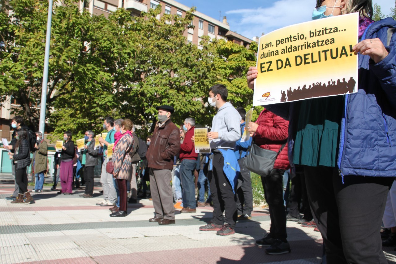 La Carta de Derechos Sociales de EH denuncia la criminalización de la huelga general del 30 de enero