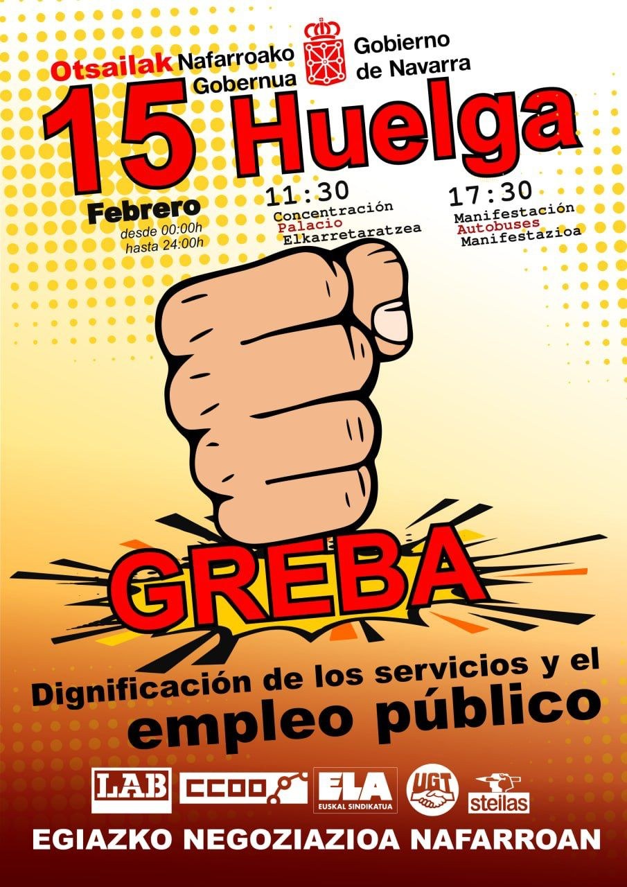 La Carta de los Derechos Sociales llama secundar la huelga del 15 de febrero
