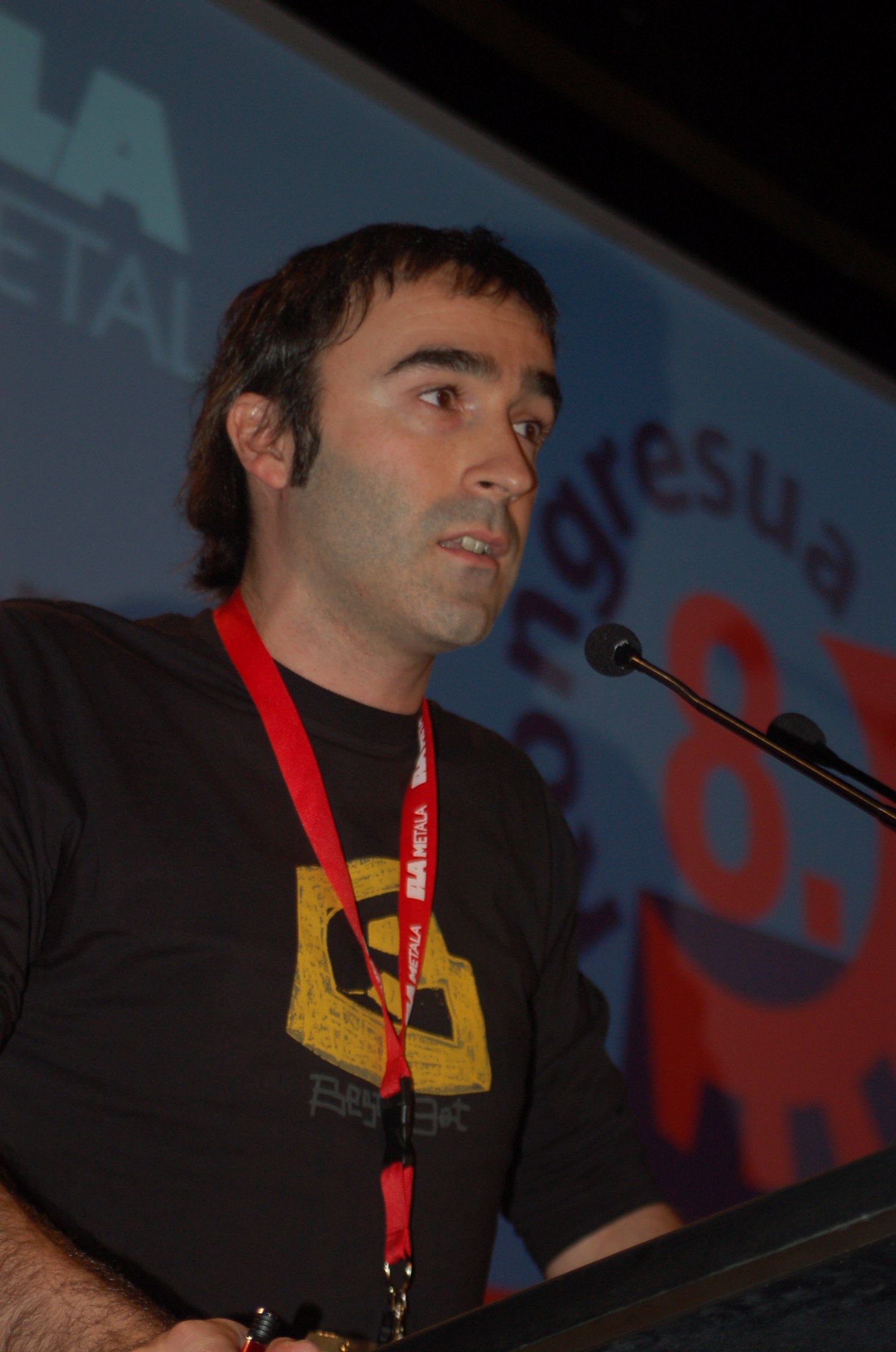 Unai Martinez reelegido secretario general del metal Unai Martinez reelegido secretario general del metal