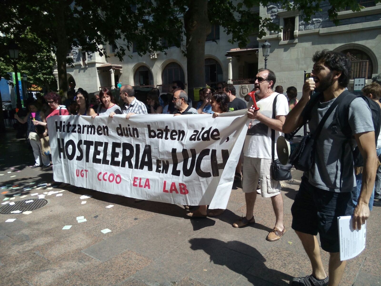 La Hosteleria de Alava se moviliza por el convenio