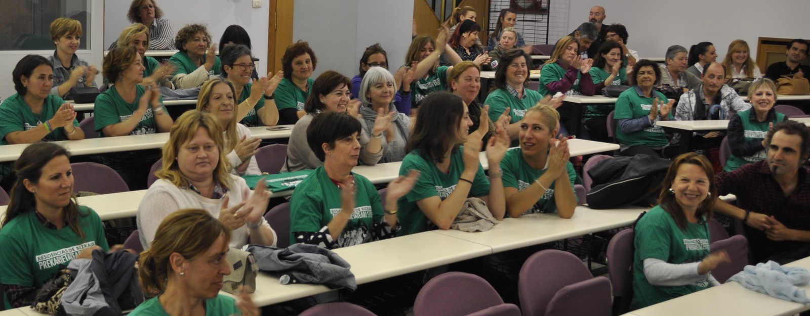 La huelga de residencias de Bizkaia se prolongará hasta el 7 de julio