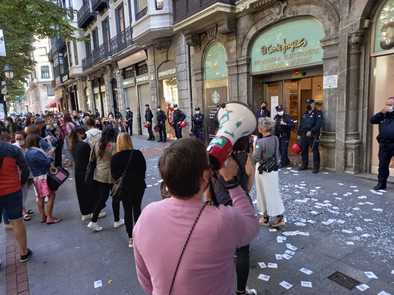 La huelga en el Comercio marca el inicio de las Rebajas