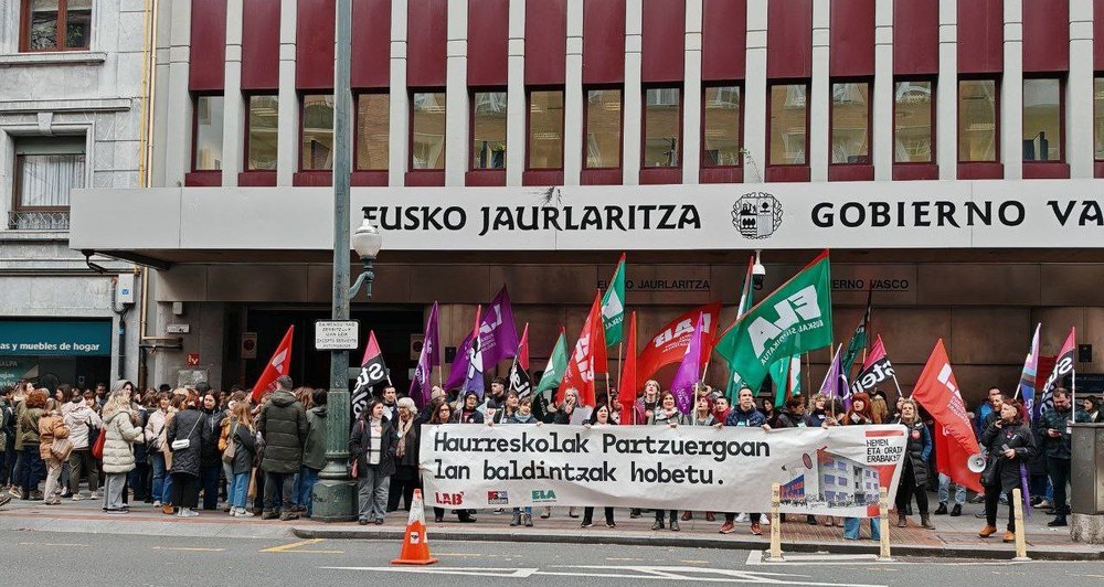 La huelga ha tenido un amplio seguimiento, similar al de ayer