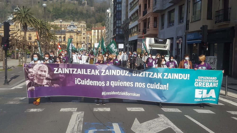 La inspección realizada en Txara I, de Donostia, revela la situación inhumana e indecente que viven muchas residencias en Gipuzkoa