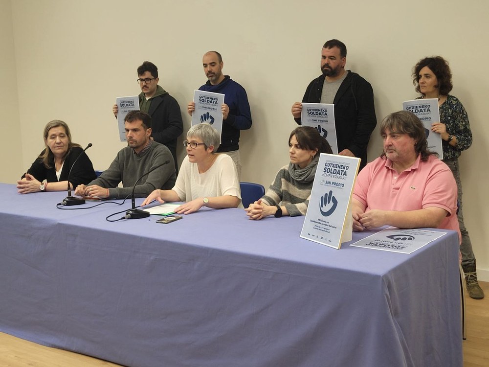La mayoría sindical vasca anuncia una nueva iniciativa para superar el veto de Confebask a la negociación