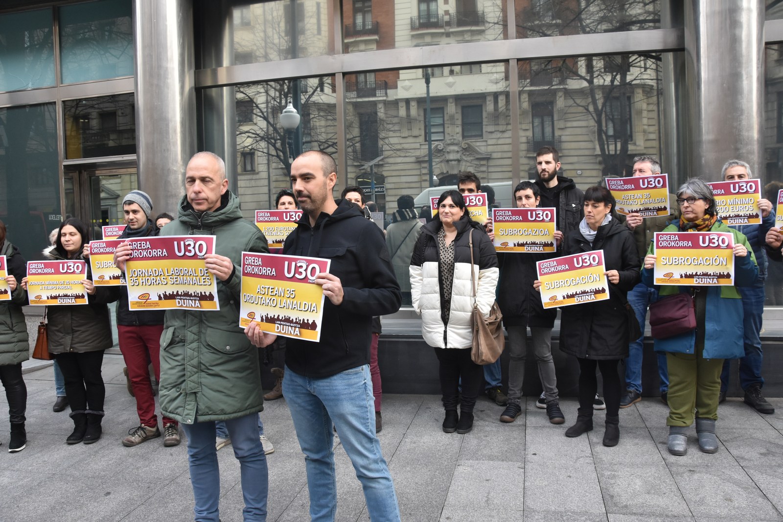 La mayoría sindical vasca propone a las patronales Confebask y CEN un acuerdo por un trabajo digno