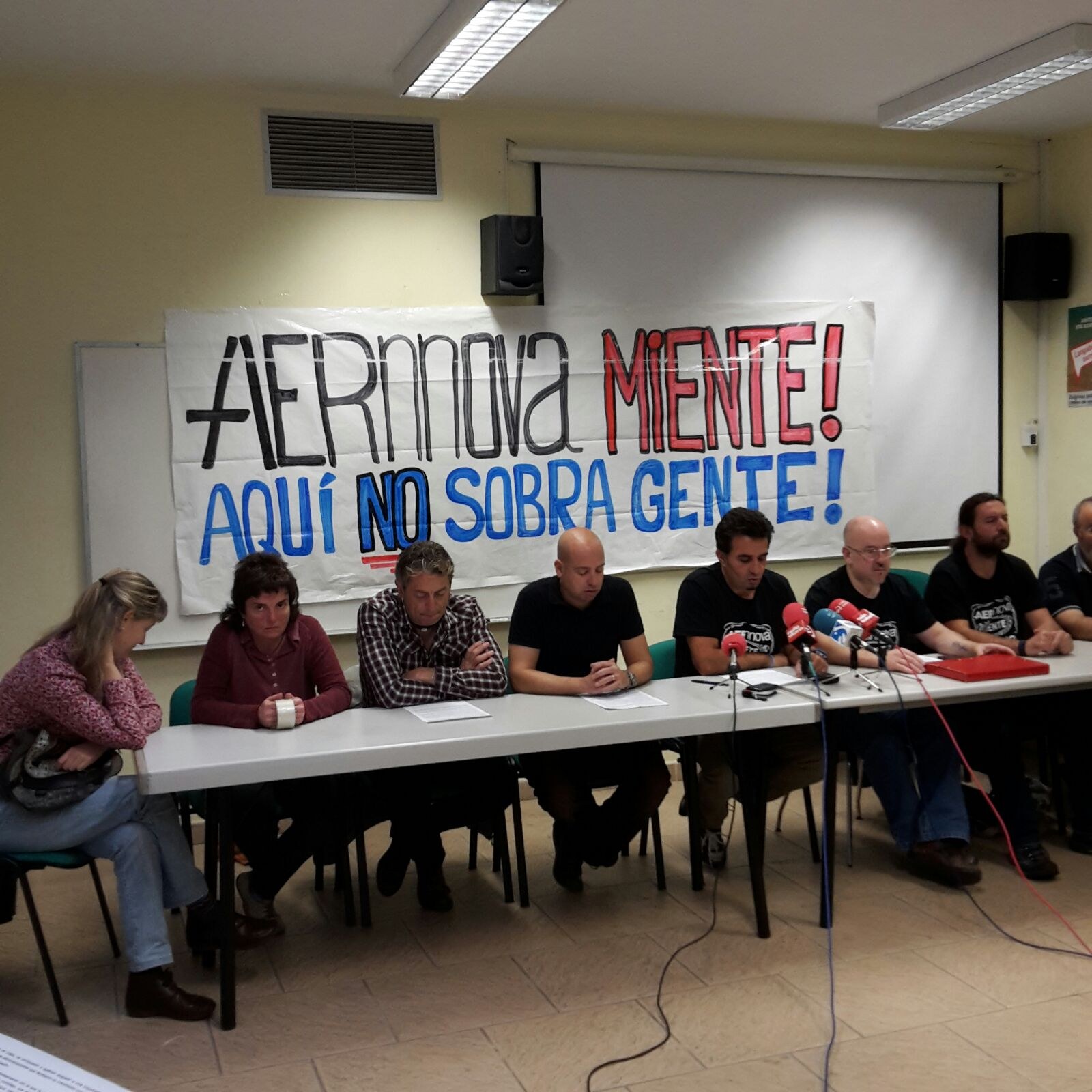 La plantilla de Aernnova inicia nuevas movilizaciones