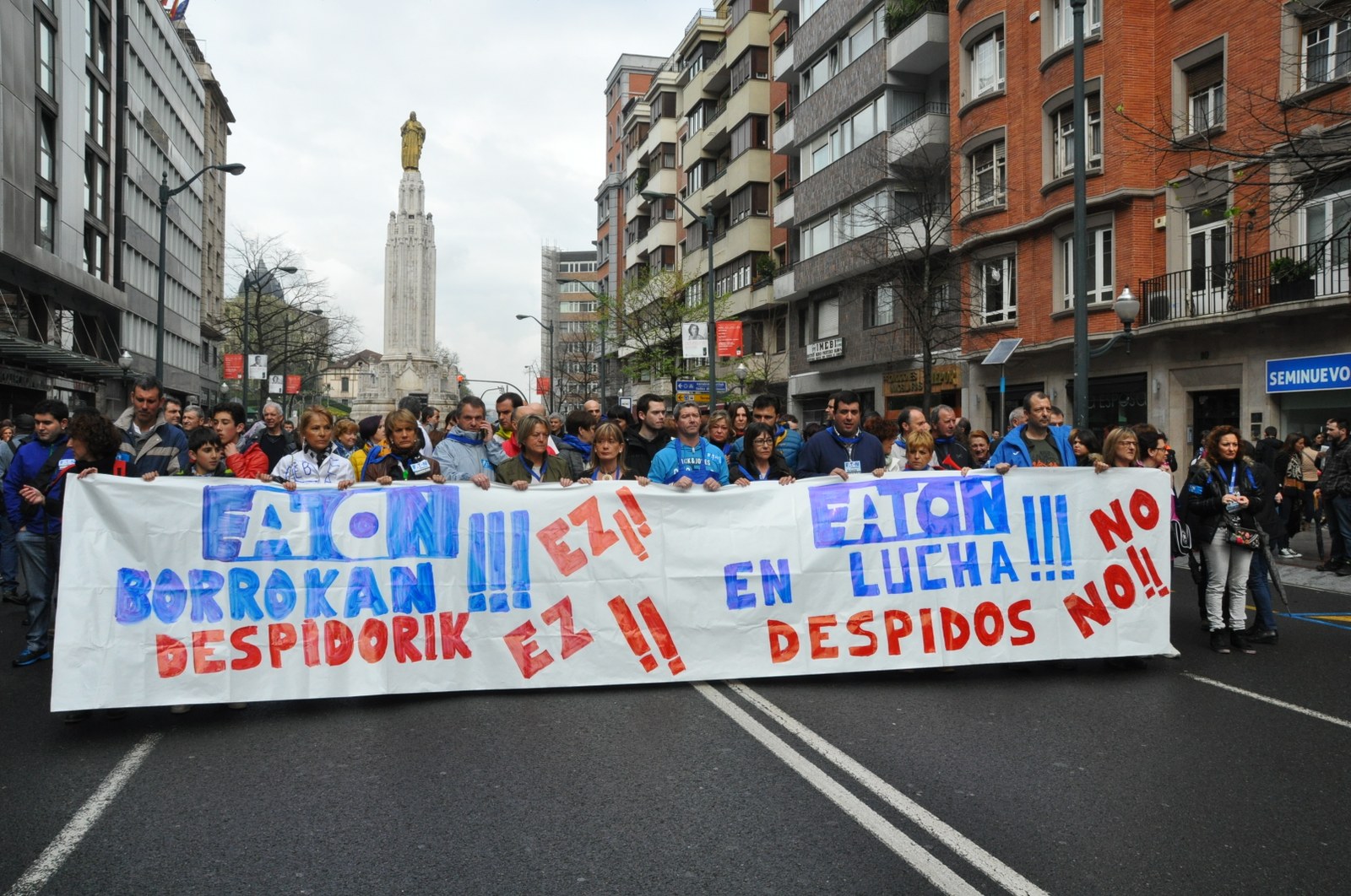 La plantilla de EATON ha iniciado una huelga indefinida