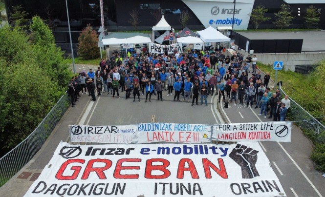 La plantilla de Irizar E-mobility logra un acuerdo con numerosas mejoras La plantilla de Irizar E-mobility logra un acuerdo con numerosas mejoras