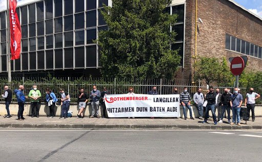 La plantilla de Rothenberger ratifica por amplia mayoría el preacuerdo de convenio alcanzado tras 9 días de huelga