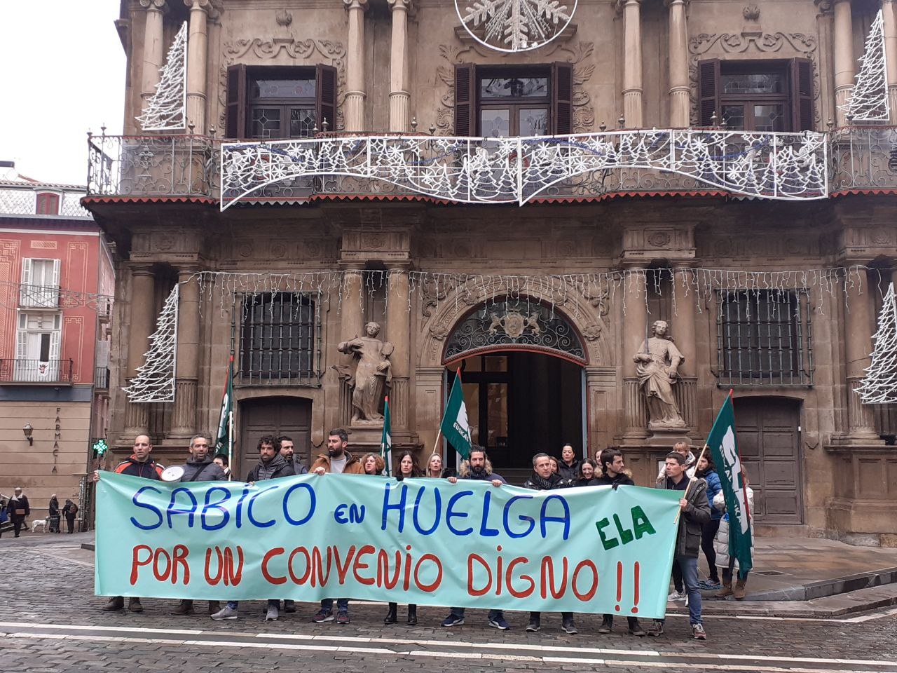 La plantilla de Sabico Seguridad prorroga la huelga hasta el 31 de enero ante el inmovilismo de la empresa