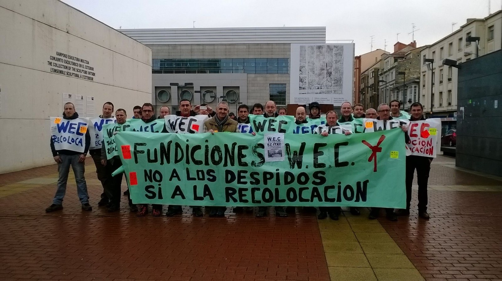 La plantilla de WEC consigue que la empresa retire el ERE