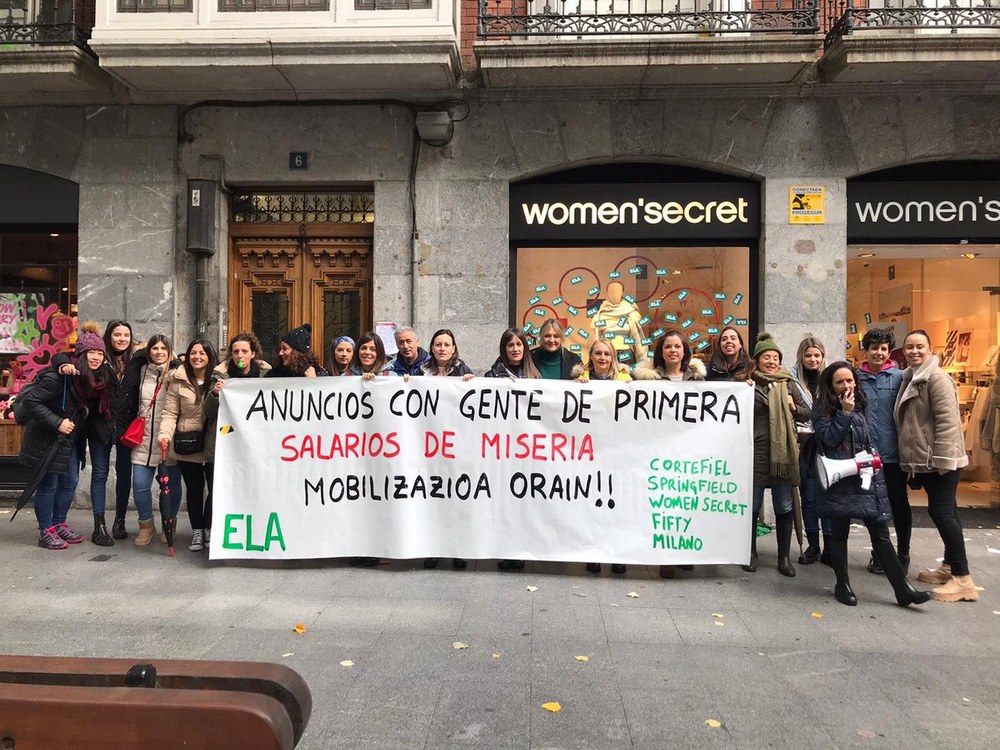 La plantilla del grupo Tendam se encuentra de huelga durante la semana del Black Friday por la negociación de un convenio de empresa propio