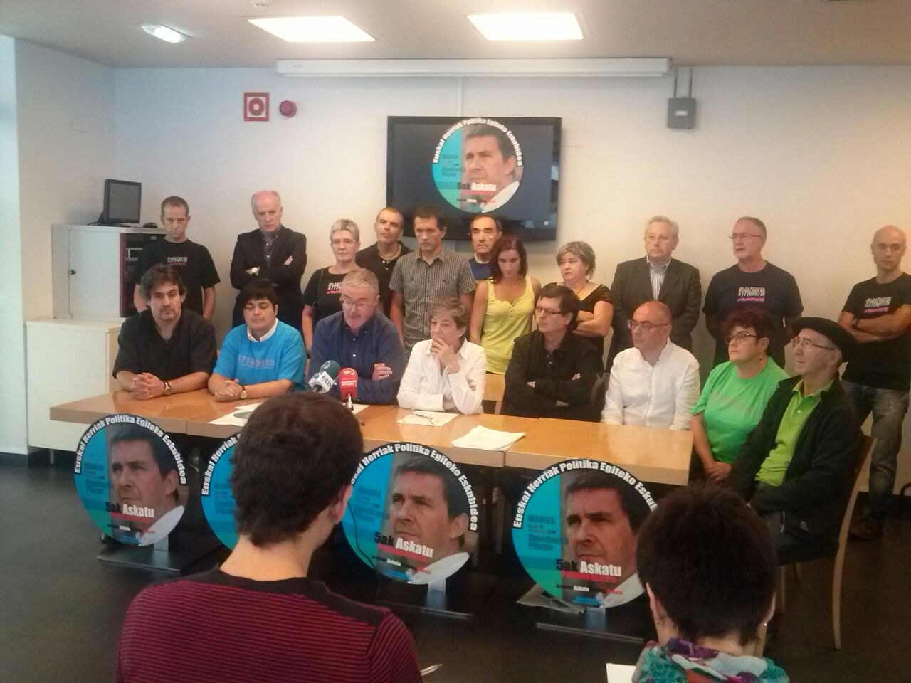 La plataforma "Arnaldo Askatu" convoca una manifestación para el 11 de octubre