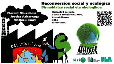 La reconversión social y ecológica objeto de debate