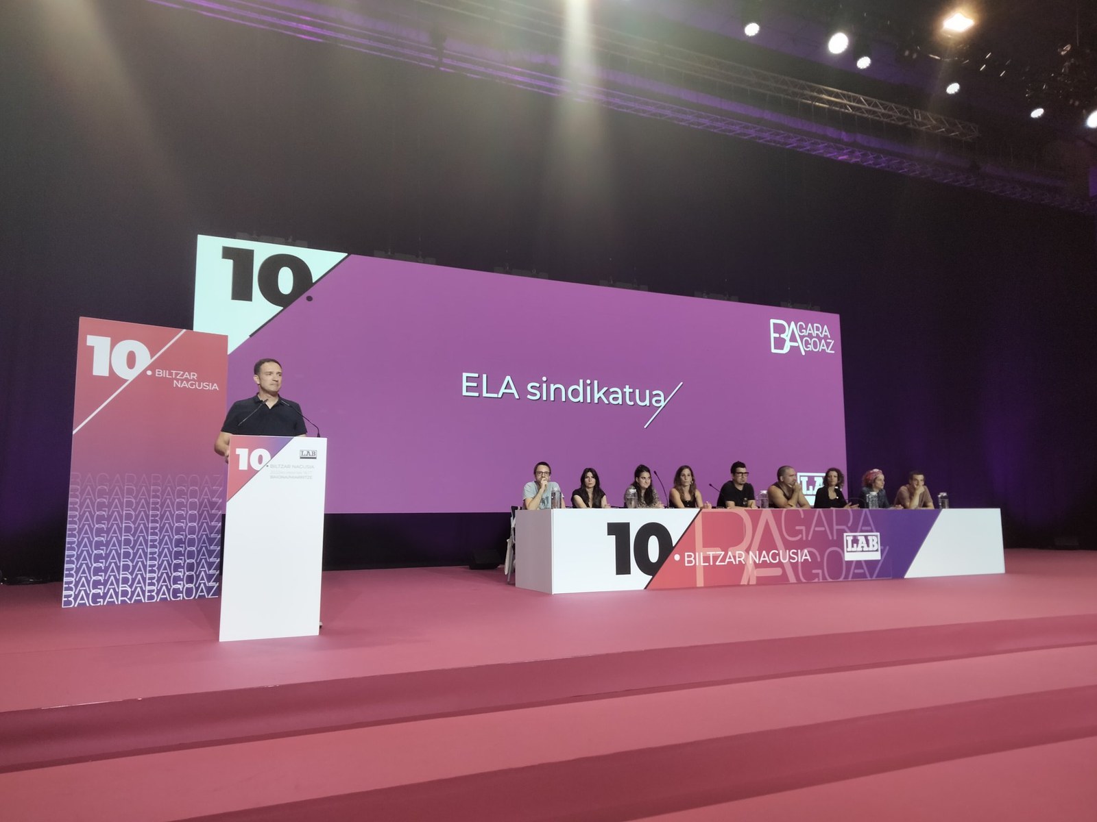 Lakuntza subraya en el Congreso de LAB la necesidad del contrapoder social y sindical para transformar la sociedad