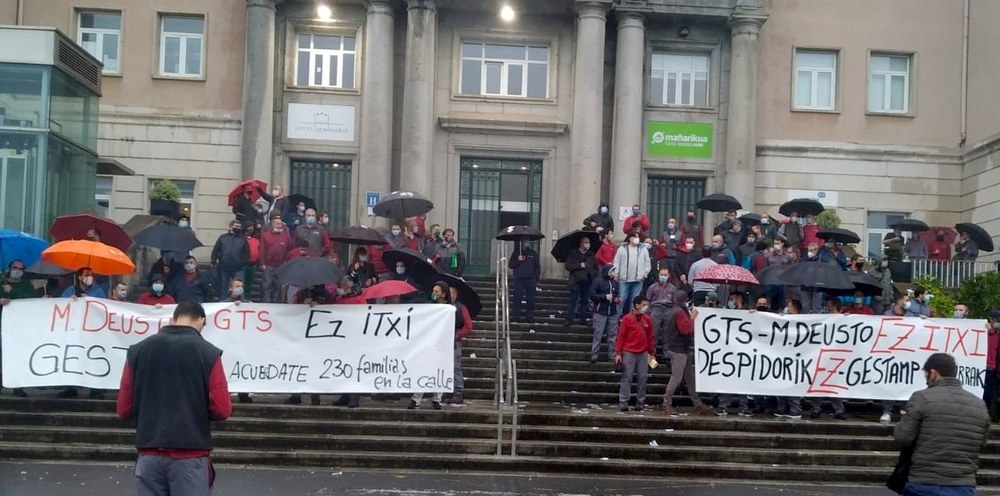 Las plantillas de Matricería Deusto y GTS irán a la huelga indefinida el 9 de octubre si Gestamp no retira el expediente de cierre