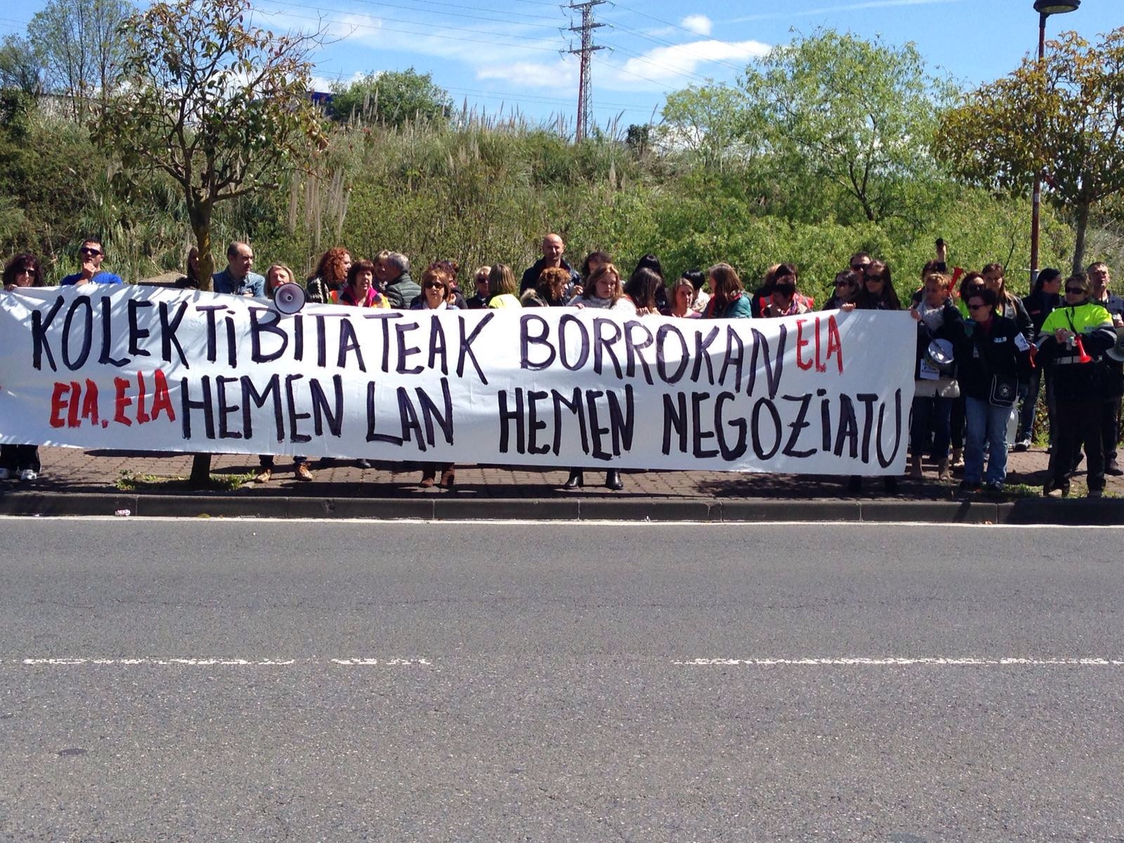 Las trabajadoras de colectividades contra el convenio estatal