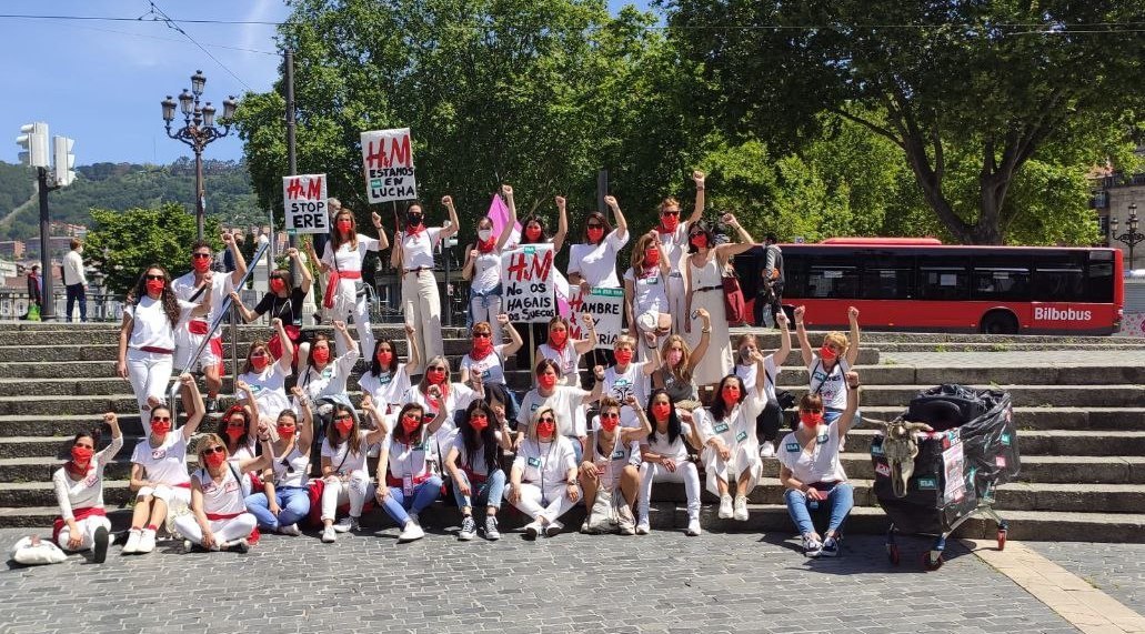 Las trabajadoras de H&M continúan con la huelga indefinida contra el ERE firmado por CCOO y UGT