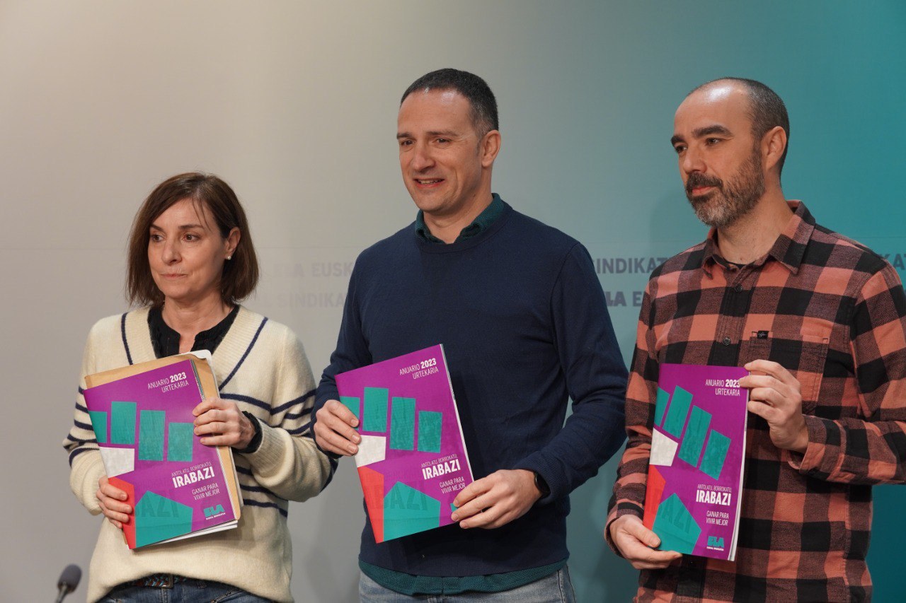 Los convenios firmados por ELA aumentaron los salarios un 6,5% frente al 4,1% del resto de sindicatos Los convenios firmados por ELA aumentaron los salarios un 6,5% frente al 4,1% del resto de sindicatos