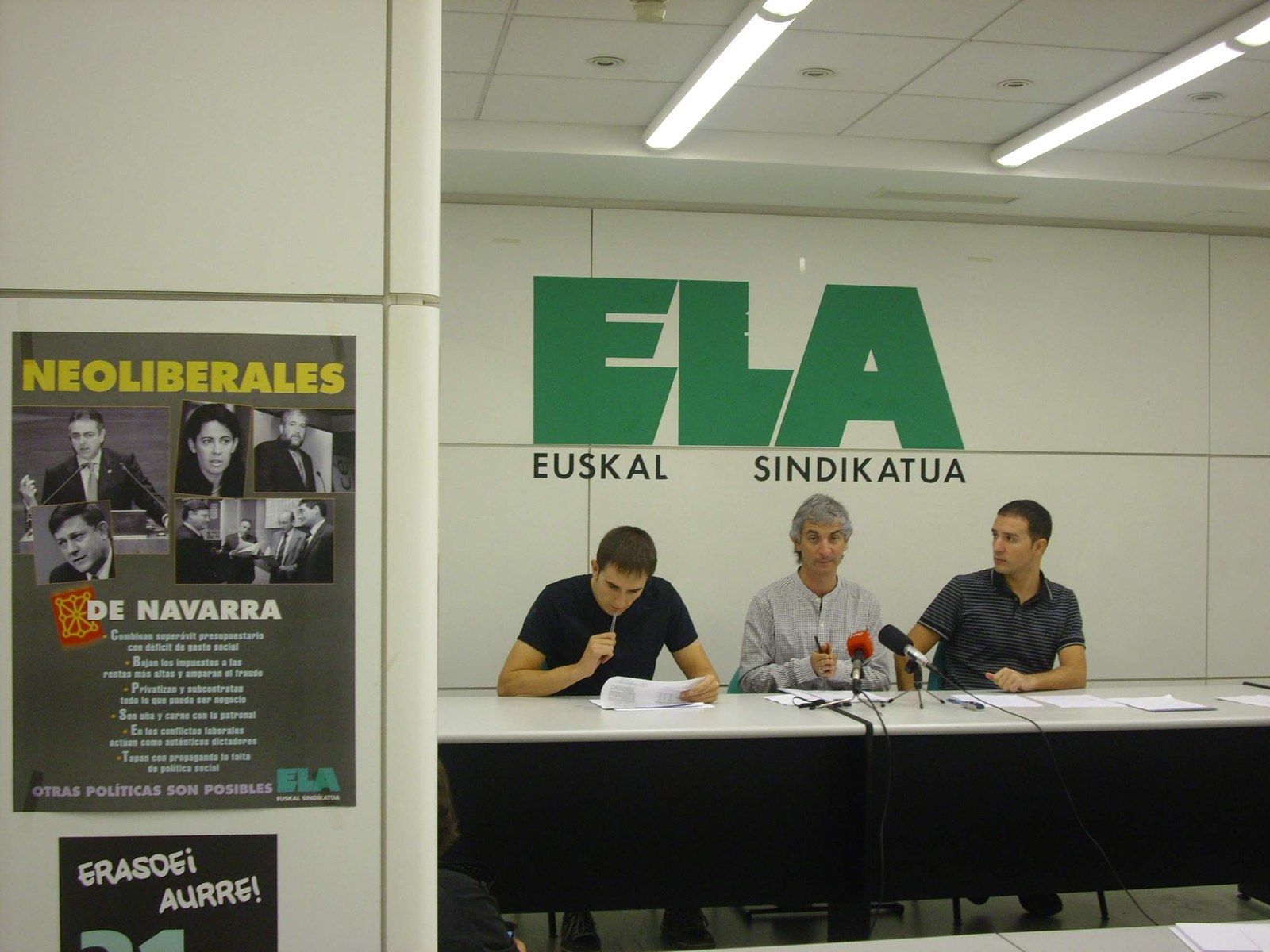 Los recortes del  Gobierno de Nafarroa traerán un aumento del desempleo y la precariedad