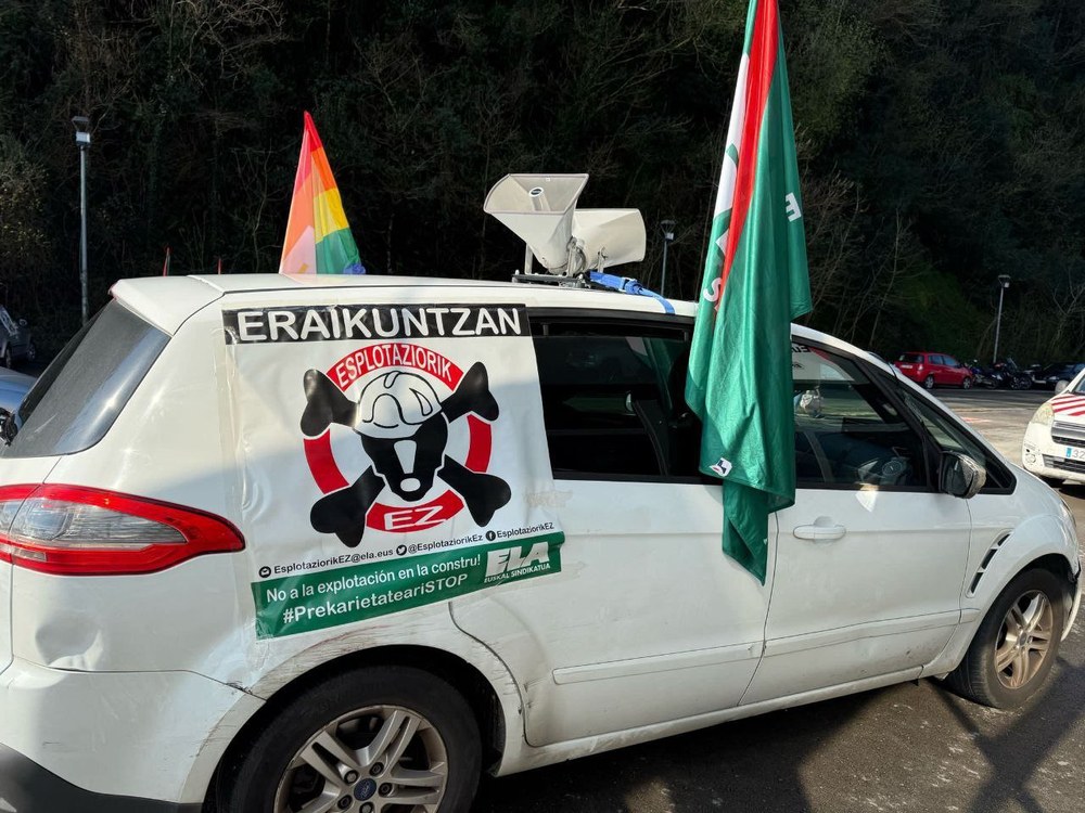 Movilización en Donostia para avanzar en la negociación del convenio