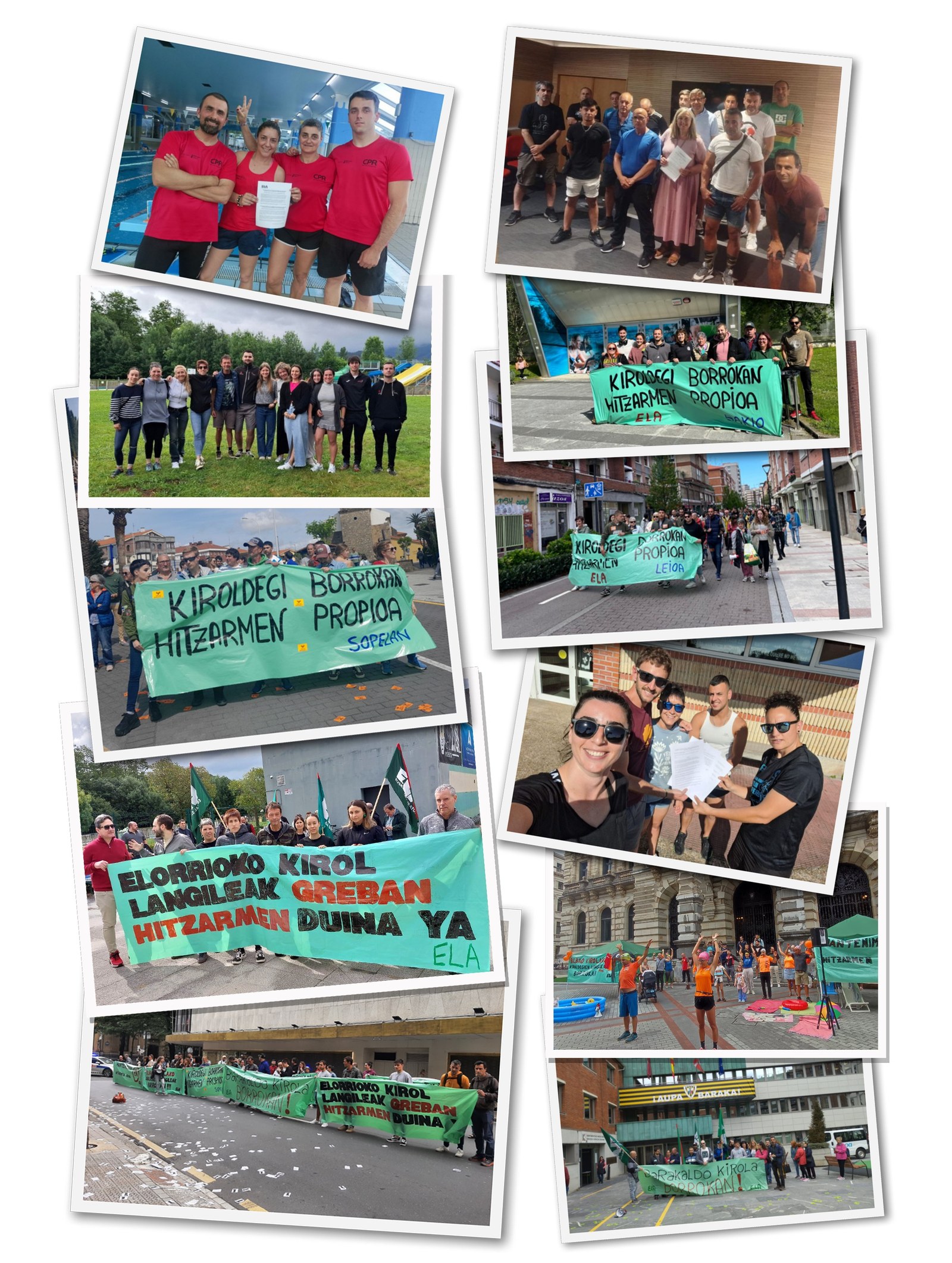 Lucha a lucha, innumerables victorias