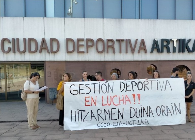 El 26 de agosto, nueva jornada de huelga en las piscinas navarras