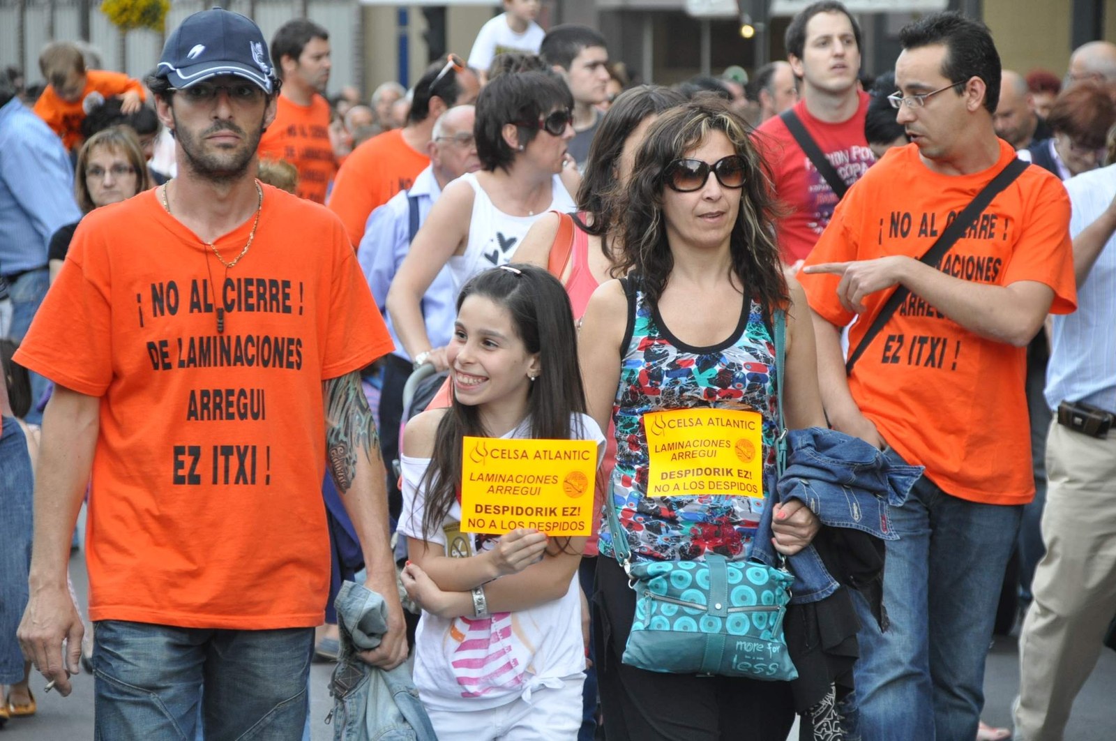Manifestación en Gasteiz por el empleo