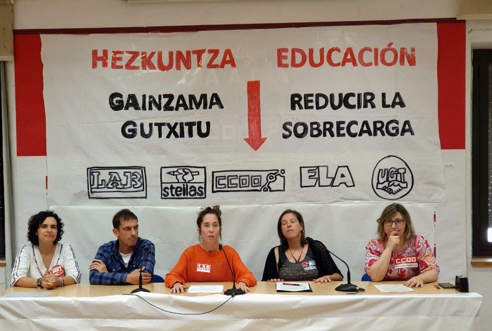 Manifestación en Iruña, el 24 de mayo