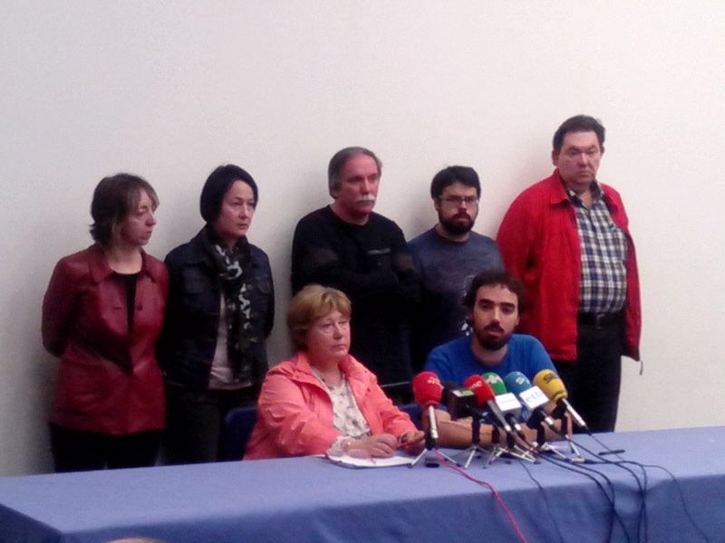 Manifestaciones y paros en Osakidetza