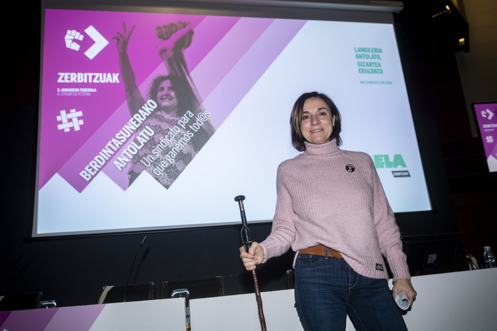 Mari Cruz Elkoro, la brújula de Zerbitzuak