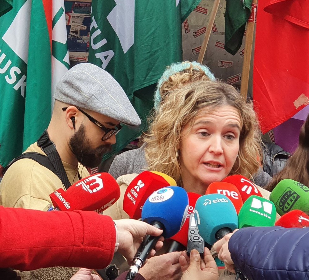 Miren Zubizarreta: “Queremos una Ley que transforme y mejore la educación y cuide a los trabajadores y trabajadoras”