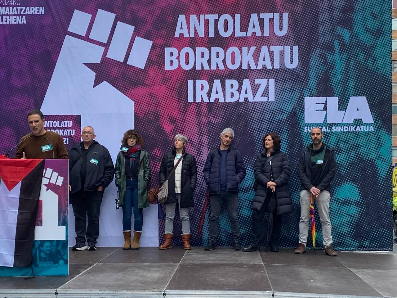 Mitxel Lakuntza, al próximo lehendakari: “El conflicto social y laboral sigue abierto; hay que hacer políticas que no se han hecho hasta ahora”