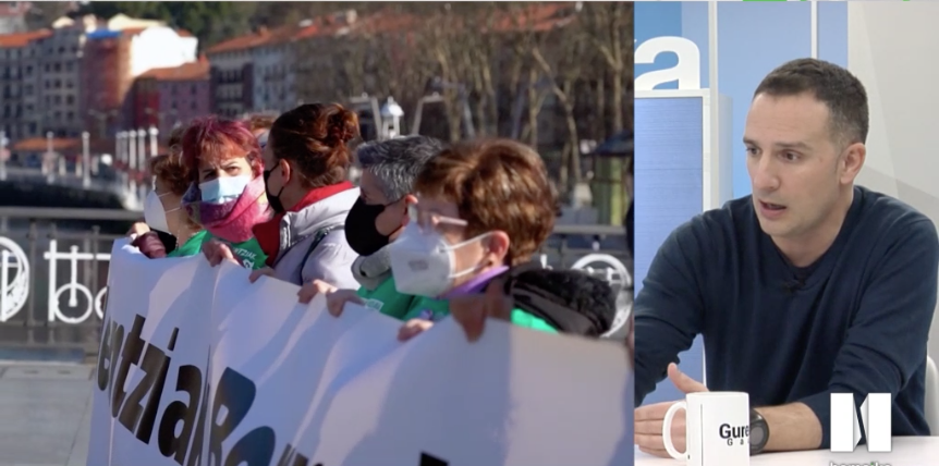 Mitxel Lakuntza: 'La lucha central de este año será subir el sueldo según el IPC'