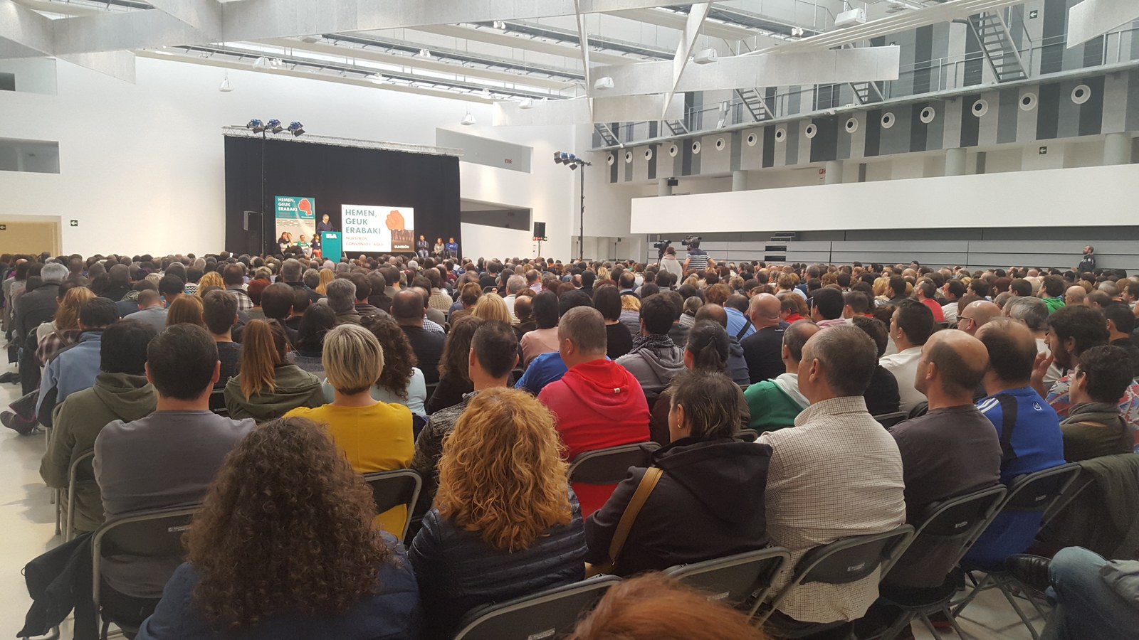 Muñoz: "La estatalización baja los salarios y empobrece a la clase trabajadora vasca"