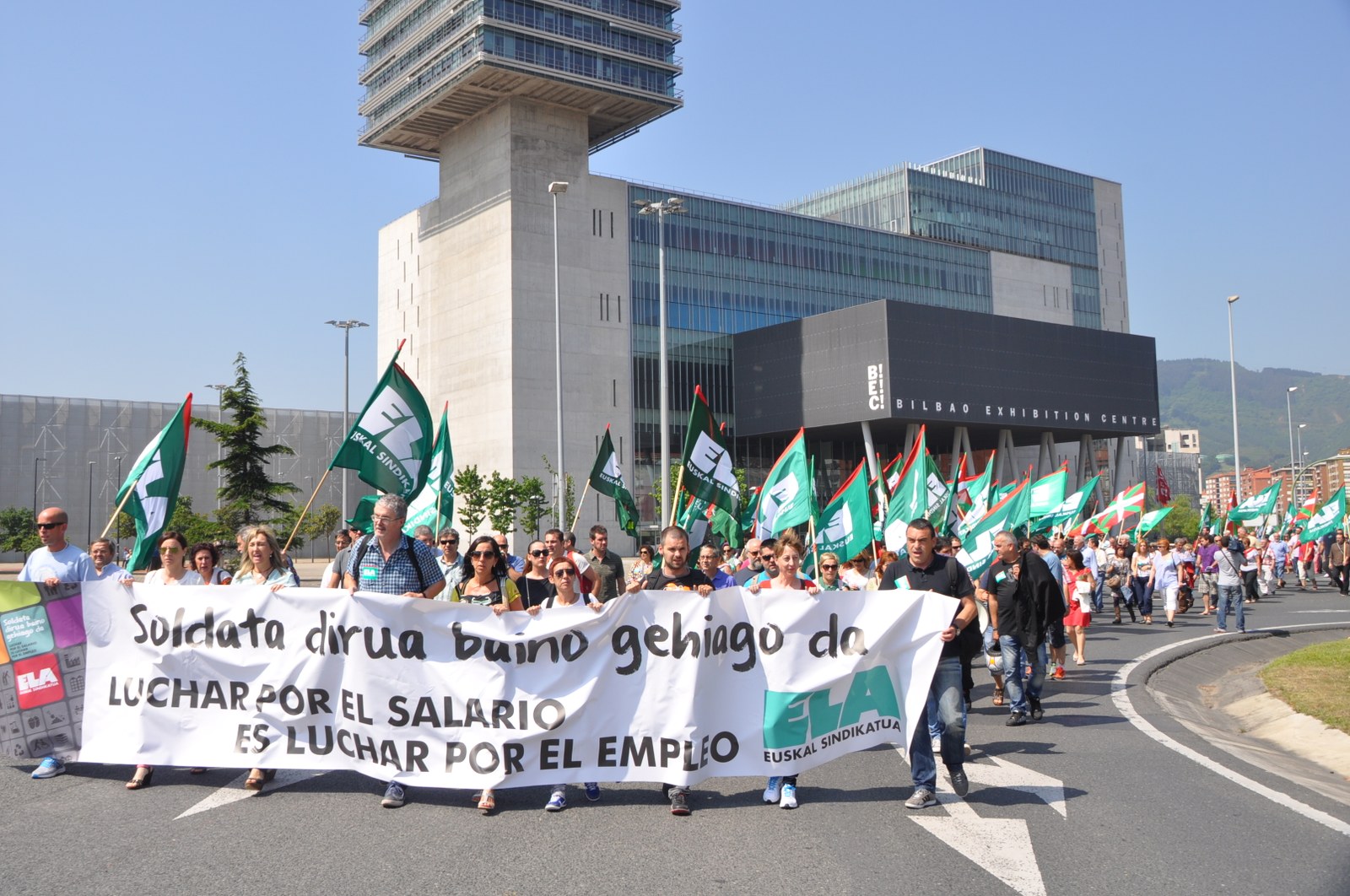 Muñoz: "La patronal sólo negocia si se le fuerza a ello"