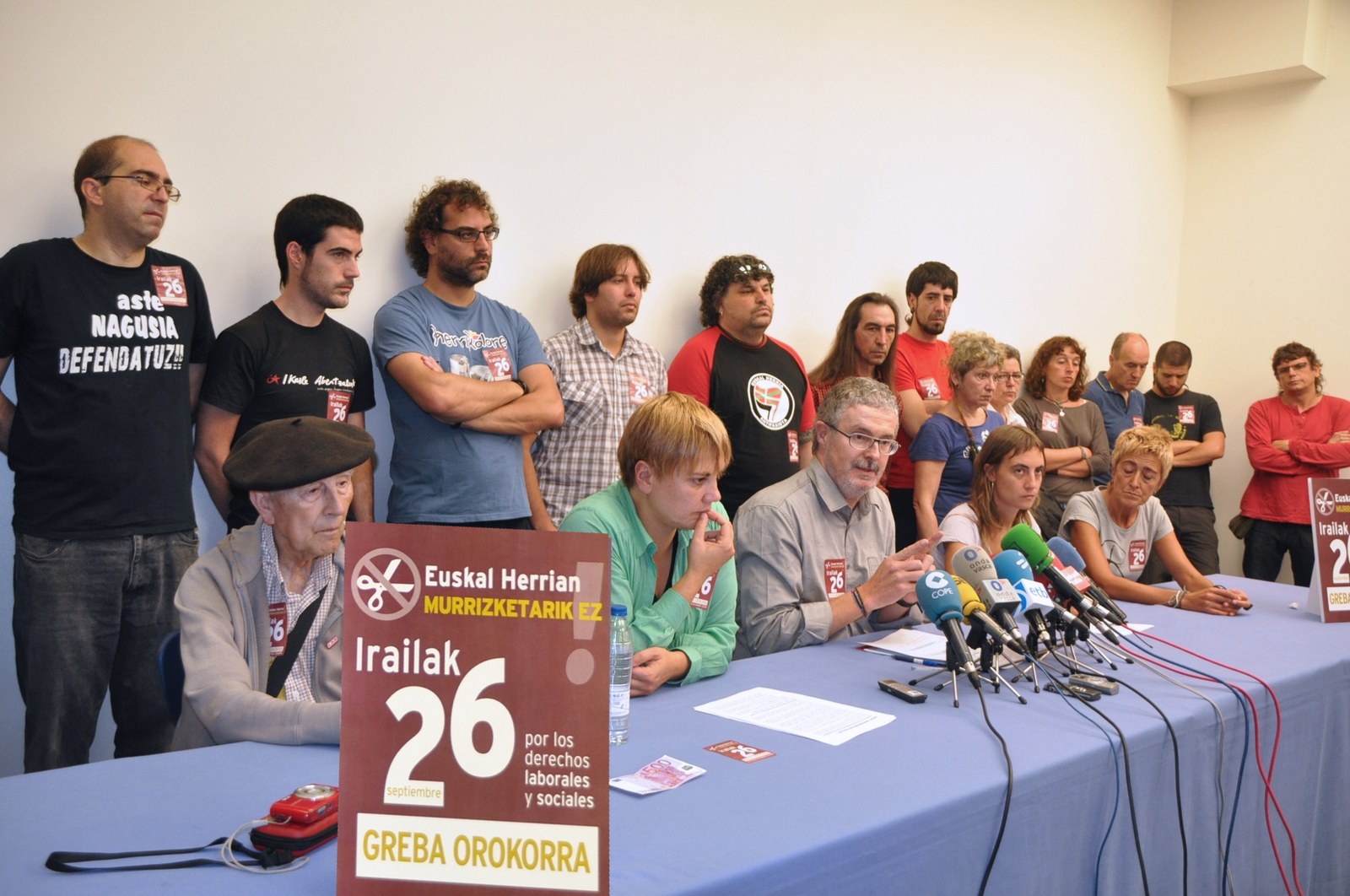 Muñoz: "La movilización sindical es imprescindible en esta momento"