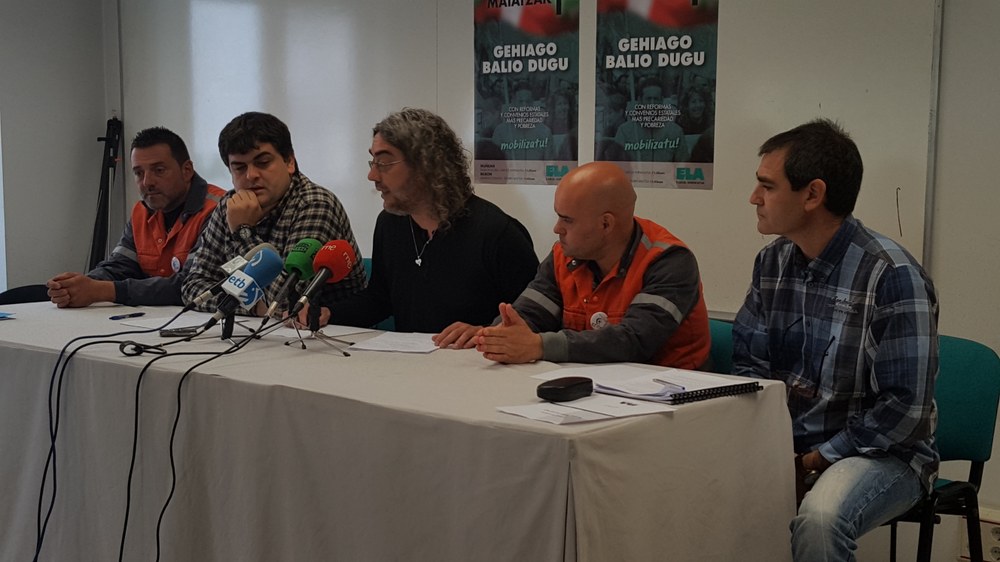 No hay causas económicas para el cierre de Arcelor Mittal de Zumarraga