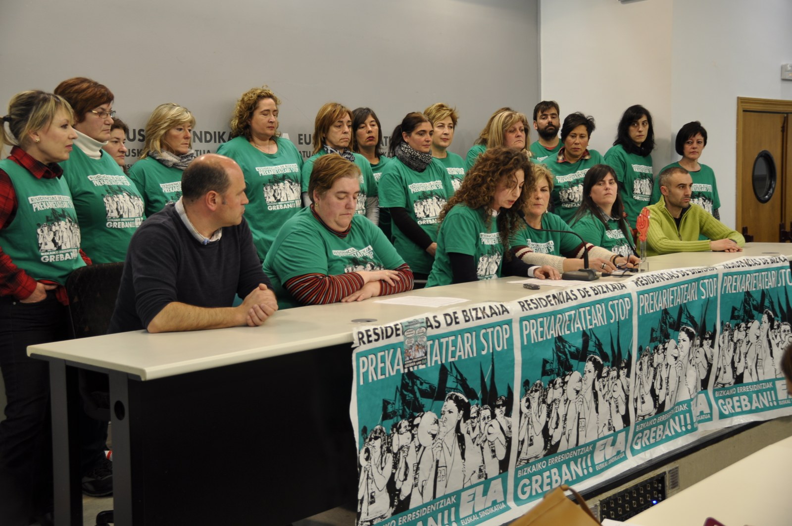 Nueva convocatoria de huelga en las residencias de Bizkaia Nueva convocatoria de huelga en las residencias de Bizkaia