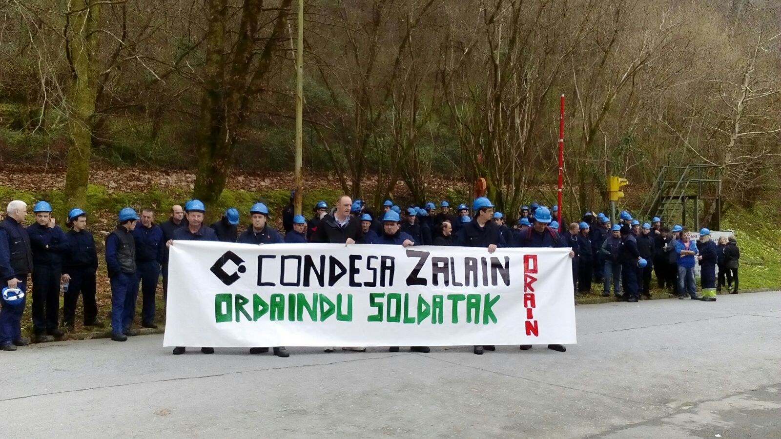 Convocada para mañana una nueva jornada de paro en Zalain Transformados