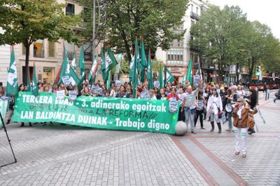 Nuevas jornadas de paro en las residencias de Bizkaia