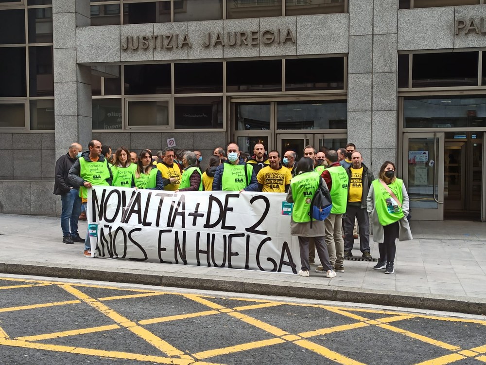 Nuevo juicio contra Novaltia por dar una prima mensual de 300 euros a la plantilla que no secunda la huelga