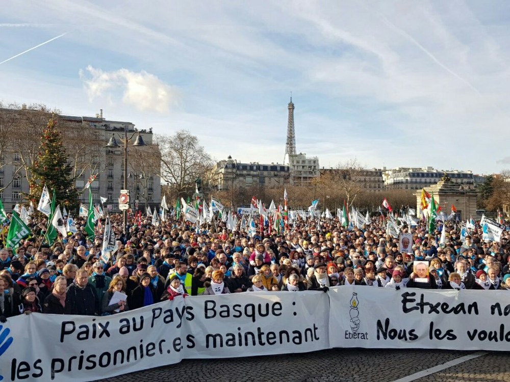 #OrainPresoak: imágenes de la manifestación