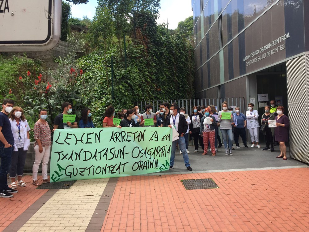 Osakidetza sigue ahondando en la temporalidad, los recortes, la discriminación y la doble escala salarial