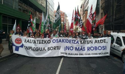 Osakidetza sigue sin negociar con los sindicatos