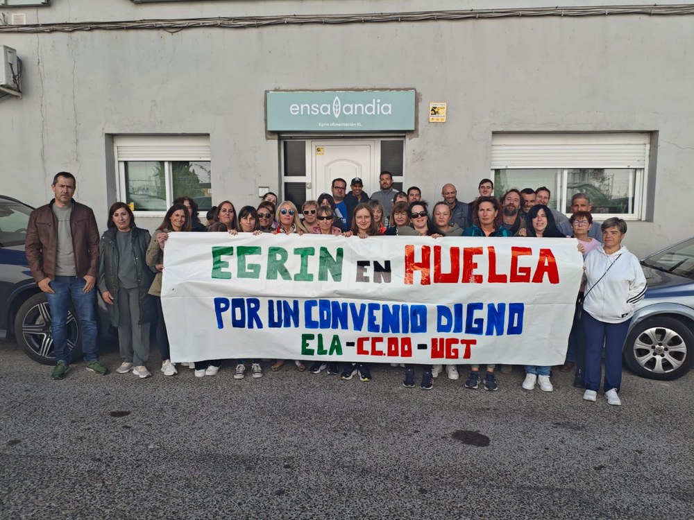 Paro total en la primera jornada de huelga por el convenio