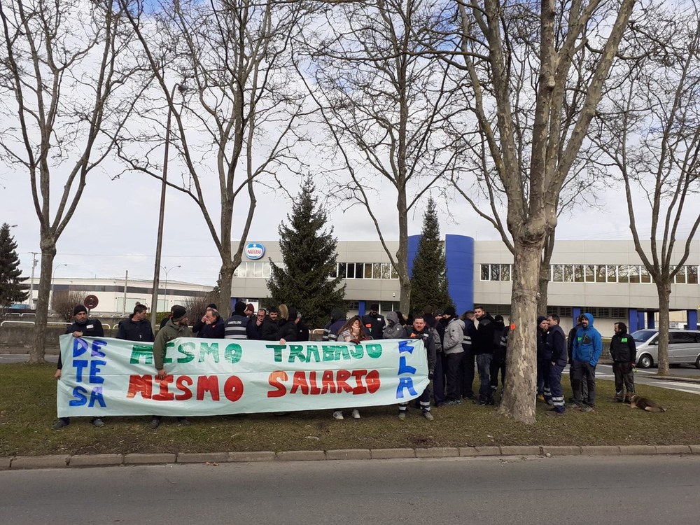 Paros en Detesa del 20 al 24 de enero