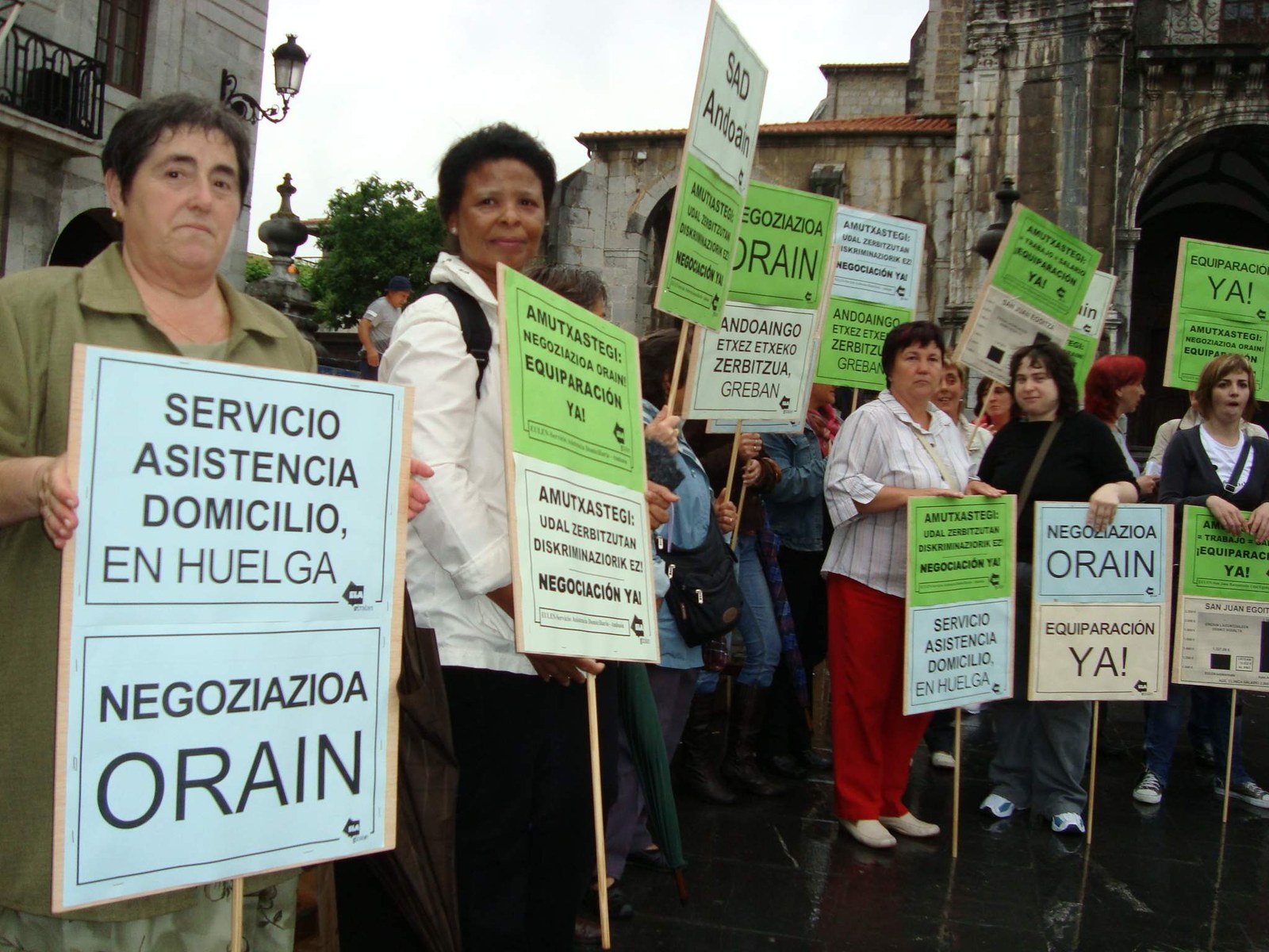 Paros en la Residencia y el Servicio de Asistencia Domiciliaria de Andoain